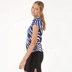 Func Factory Pikétröjor Dam-Sky Blue Zebra (821)