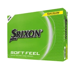 Srixon Spinn-/Kontrollbollar-Soft Feel Gul