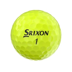 Srixon Spinn-/Kontrollbollar-Soft Feel Gul