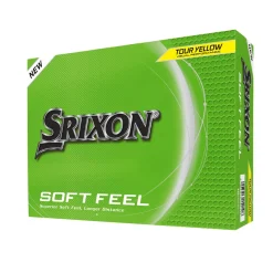 Srixon Spinn-/Kontrollbollar-Soft Feel Gul