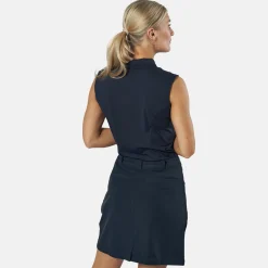 Ping Pikétröjor Dam-Solene SL P93457 Blå Navy (N125)