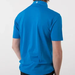 FootJoy Pikétröjor Herr-Solid Stretch Tour Blå