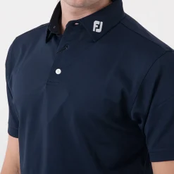 FootJoy Pikétröjor Herr-Solid Stretch Tour Blå Navy