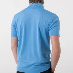 FootJoy Pikétröjor Herr-Solid Stretch Tour Blå Ljusblå