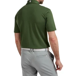 FootJoy Pikétröjor Herr-Solid Stretch Tour Grön Grön (Olive)