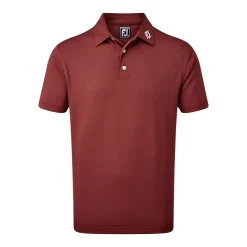 FootJoy Pikétröjor Herr-Solid Stretch Tour Röd Vinröd (Maroon)