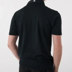 FootJoy Pikétröjor Herr-Solid Stretch Tour Svart