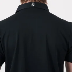 FootJoy Pikétröjor Herr-Solid Stretch Tour Svart