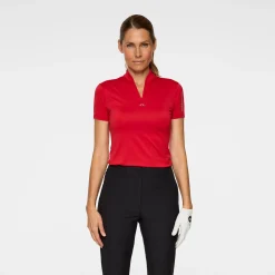 J.Lindeberg Pikétröjor Dam-Sophie Polo Barbados-Cherry