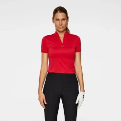 J.Lindeberg Pikétröjor Dam-Sophie Polo Barbados-Cherry