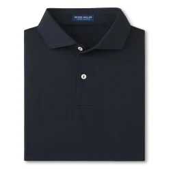 Peter Millar Pikétröjor Herr-Soul Performance Mesh Polo Svart Black
