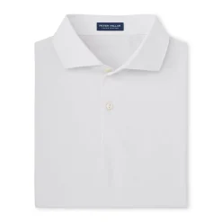 Peter Millar Pikétröjor Herr-Soul Performance Mesh Polo Vit White
