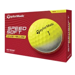 TaylorMade Spinn-/Kontrollbollar-Speed Soft Gul Yellow