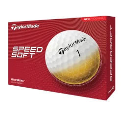 TaylorMade Spinn-/Kontrollbollar-Speed Soft Vit White