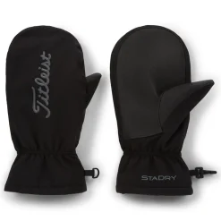 Titleist Vantar-Stadry Cart Mitts - Black/Charcoal Black-Charcoal