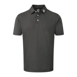 FootJoy Pikétröjor Herr-Stretch Pique Solid Grå Charcoal