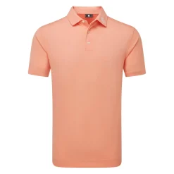 FootJoy Pikétröjor Herr-Stretch Pique Solid Grön Papaya