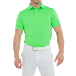 FootJoy Pikétröjor Herr-Stretch Pique Solid Grön Green