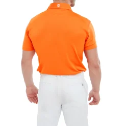 FootJoy Pikétröjor Herr-Stretch Pique Solid Orange