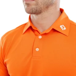 FootJoy Pikétröjor Herr-Stretch Pique Solid Orange