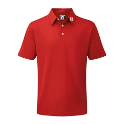 FootJoy Juniorkläder Kille-Stretch Pique Solid Röd Red