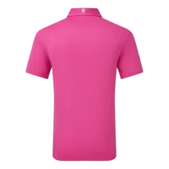 FootJoy Pikétröjor Herr-Stretch Pique Solid Rosa Hot Pink