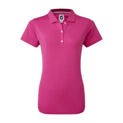 FootJoy Pikétröjor Dam-Stretch Pique Solid Rosa Rosa (Hot Pink)