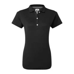 FootJoy Pikétröjor Dam-Stretch Pique Solid Svart