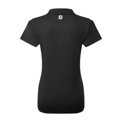 FootJoy Pikétröjor Dam-Stretch Pique Solid Svart
