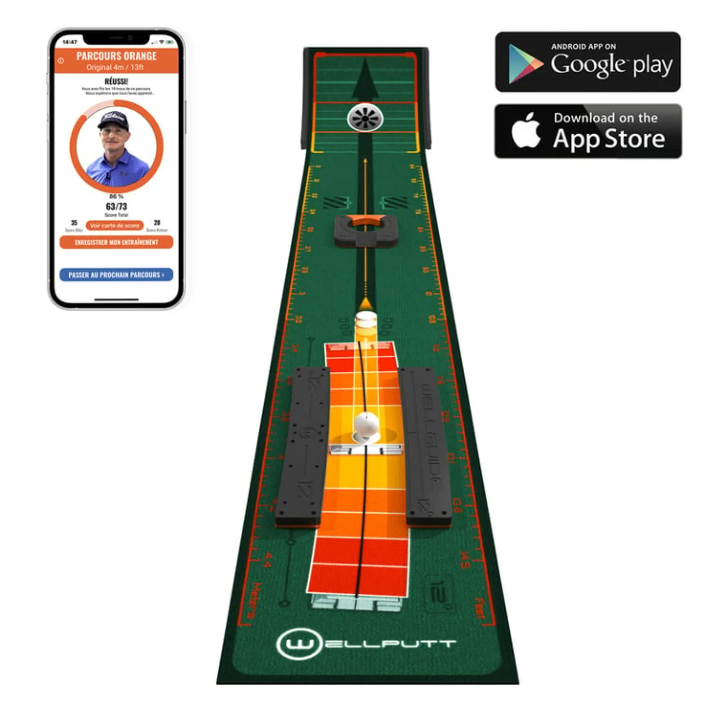 Wellputt Övrig Träning|Putträning-Stroke Master 2.5m Set