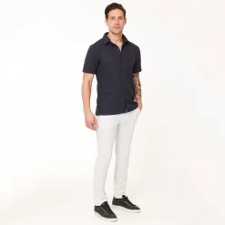 Func Factory Pikétröjor Herr-Structure Dark Blue (651)