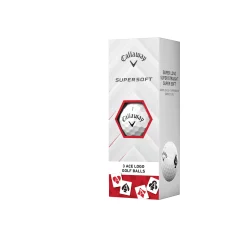 Callaway Distansbollar-Supersoft 25 White-Aces