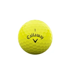 Callaway Distansbollar-Supersoft 25 Gul Yellow