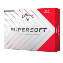 Callaway Distansbollar-Supersoft 25 Röd Red