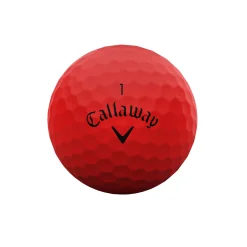 Callaway Distansbollar-Supersoft 25 Röd Red