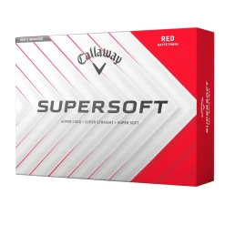 Callaway Distansbollar-Supersoft 25 Röd Red