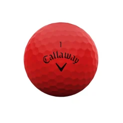 Callaway Distansbollar-Supersoft 25 Röd Red