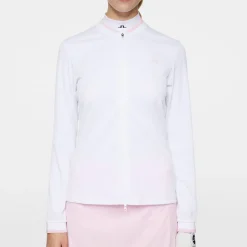 J.Lindeberg Tröjor Dam-Susanna Mid Layer Vit White