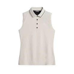 J.Lindeberg Pikétröjor Dam-Swing Sleeveless Top Moonbeam