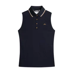 J.Lindeberg Pikétröjor Dam-Swing Sleeveless Top Blå JL Navy