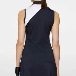 J.Lindeberg Pikétröjor Dam-Swing Sleeveless Top Blå JL Navy