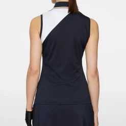 J.Lindeberg Pikétröjor Dam-Swing Sleeveless Top Blå JL Navy