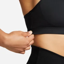 Nike Övrigt Dam-Swoosh Medium Support W Svart Black-White