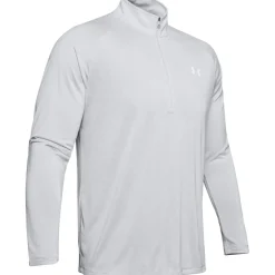 Under Armour Tröjor Herr-Tech 2.0 1/2 Zip Grå Grå (Halo 014)