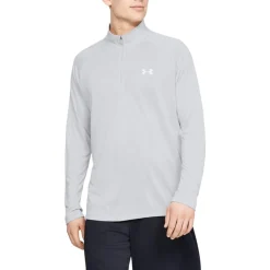 Under Armour Tröjor Herr-Tech 2.0 1/2 Zip Grå Grå (Halo 014)