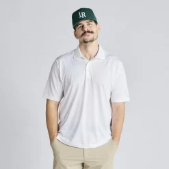 Local Rule Pikétröjor Herr-Tech Polo Optic White