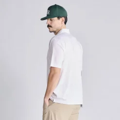 Local Rule Pikétröjor Herr-Tech Polo Optic White