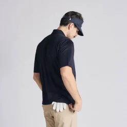 Local Rule Pikétröjor Herr-Tech Polo Blå Dark Navy