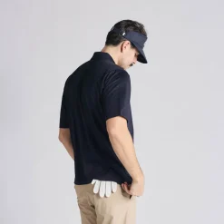 Local Rule Pikétröjor Herr-Tech Polo Blå Dark Navy