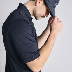 Local Rule Pikétröjor Herr-Tech Polo Blå Dark Navy